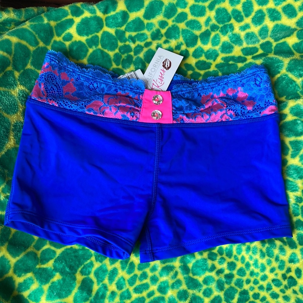 California kisses lace waist crunchy bottom little girls NWT